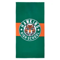 Stranger Things Hawkins High School Beach Towel - undefined undefined