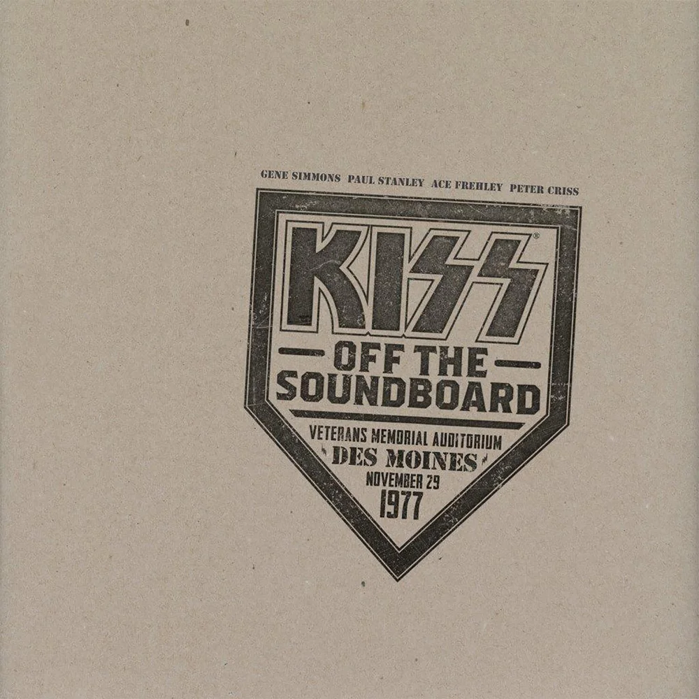 Kiss - Off The Soundboard: Des Moines – November 29, 1977 Vinyl Image 1