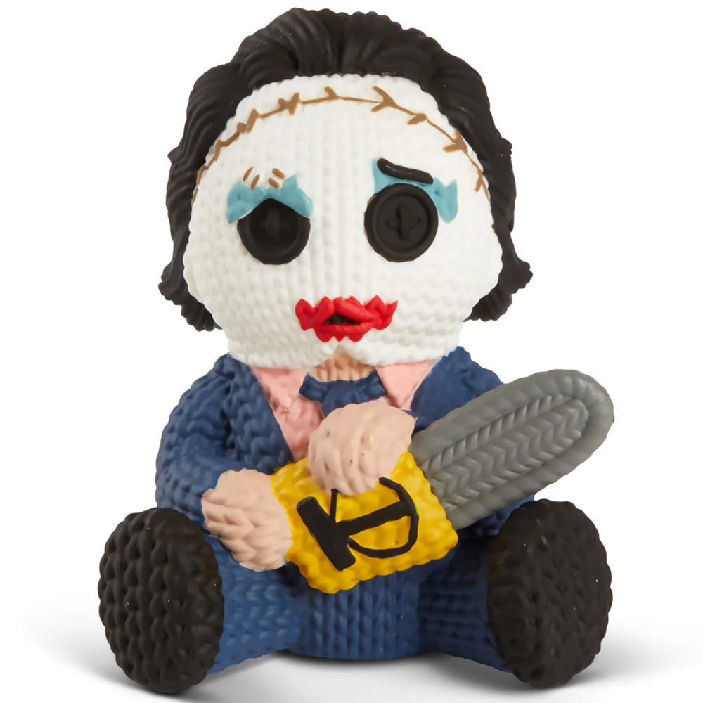 Handmade by Robots Horror Texas Chainsaw Massacre Leatherface Pretty Woman Variant Vinyl Figure Knit Series 070 Image 1
