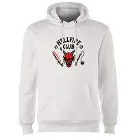 Stranger Things Hellfire Club Hoodie - White