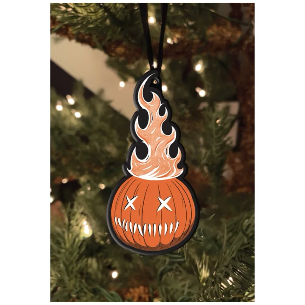 Trick or Treat Studios Trick 'r Treat Sam O'Lantern Pumpkin Holiday Horrors Ornament Image 1