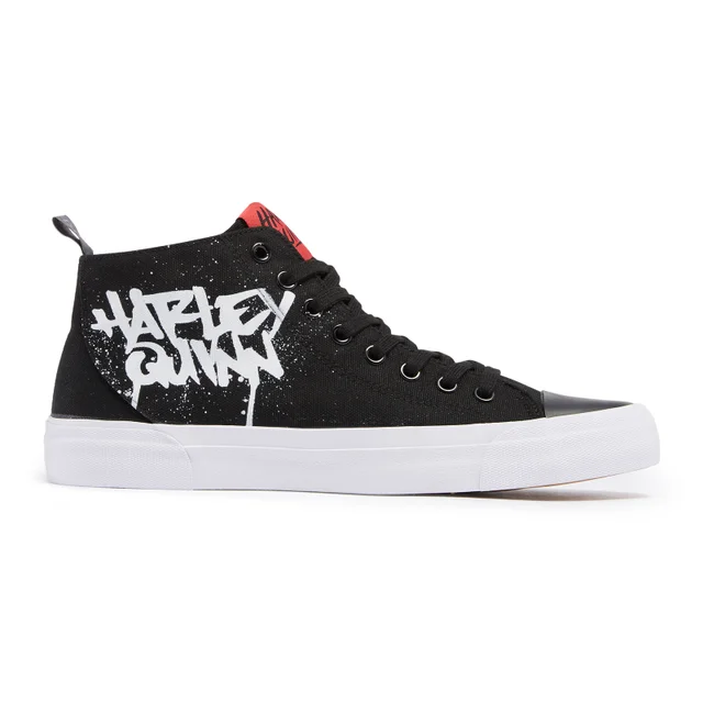 Akedo x DC Comics Harley Quinn High Top - Black
