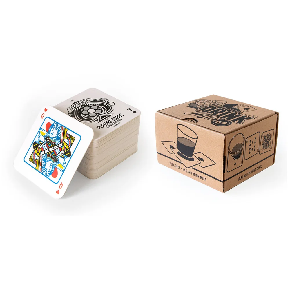 Playing Card Drink Mats Image 1