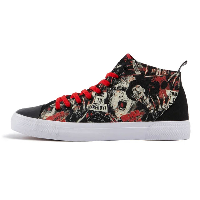 Akedo x A Nightmare On Elm Street Grindhouse High Top - Black