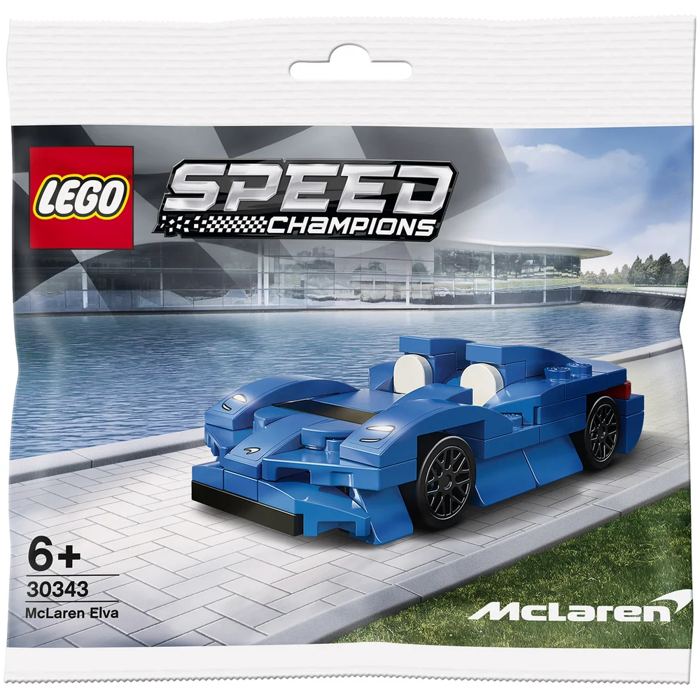 LEGO Speed Champions: McLaren Elva Car Polybag Set (30343) Image 1