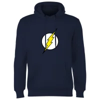 Justice League Flash Logo Hoodie - Navy - undefined undefined