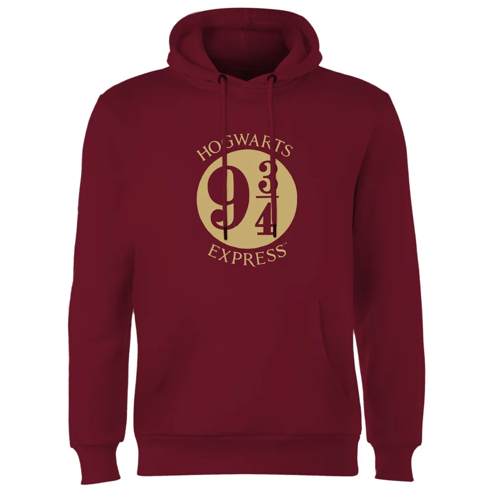 Harry Potter Platform Hoodie - Burgundy - S Image 1