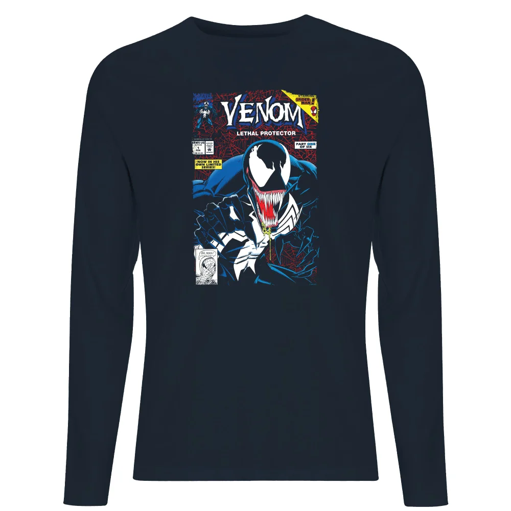 Venom Lethal Protector Men's Long Sleeve T-Shirt - Navy - S Image 1
