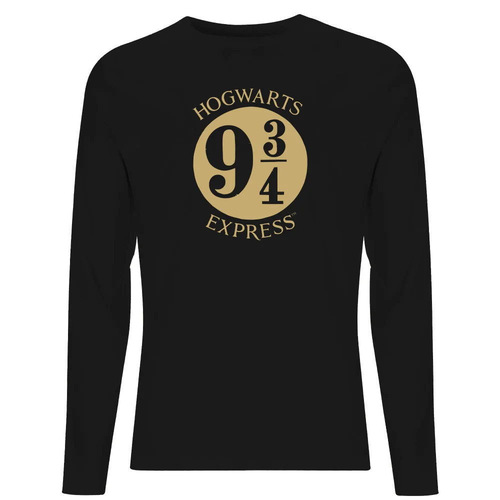 Harry Potter Platform Men's Long Sleeve T-Shirt - Black - S Image 1