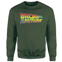 Back To The Future Classic Logo Sweatshirt - Green - undefined undefined
