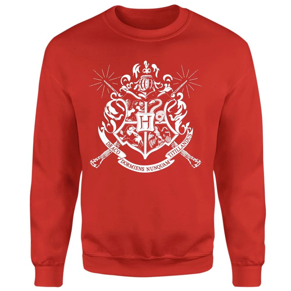 Harry Potter Hogwarts House Crest Sweatshirt - Red - S Image 1
