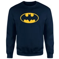 Justice League Batman Logo Sweatshirt - Navy - undefined undefined