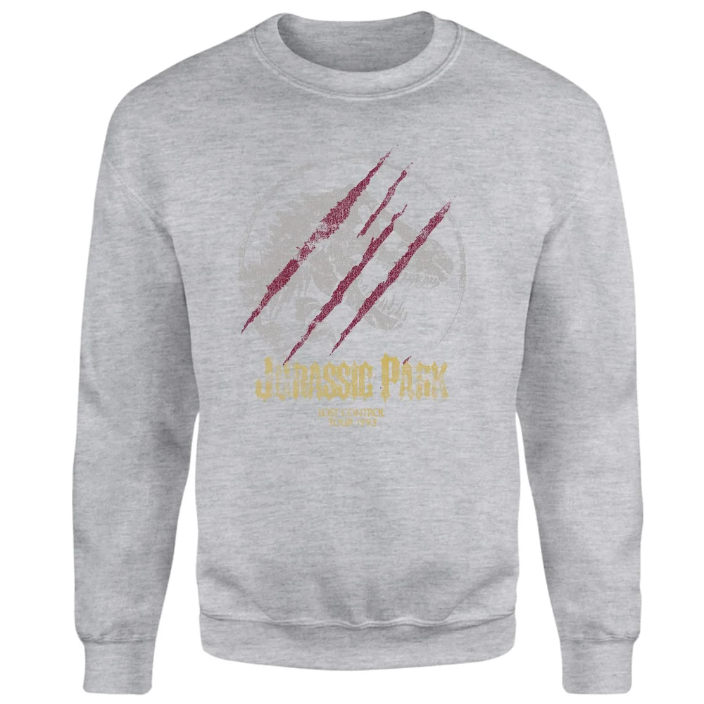 Jurassic Park Lost Control Sweatshirt - Grey - S Image 1