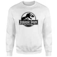 Jurassic Park Logo Sweatshirt - White