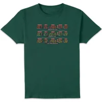 Back To The Future Destination Clock Men's T-Shirt - Green - undefined undefined