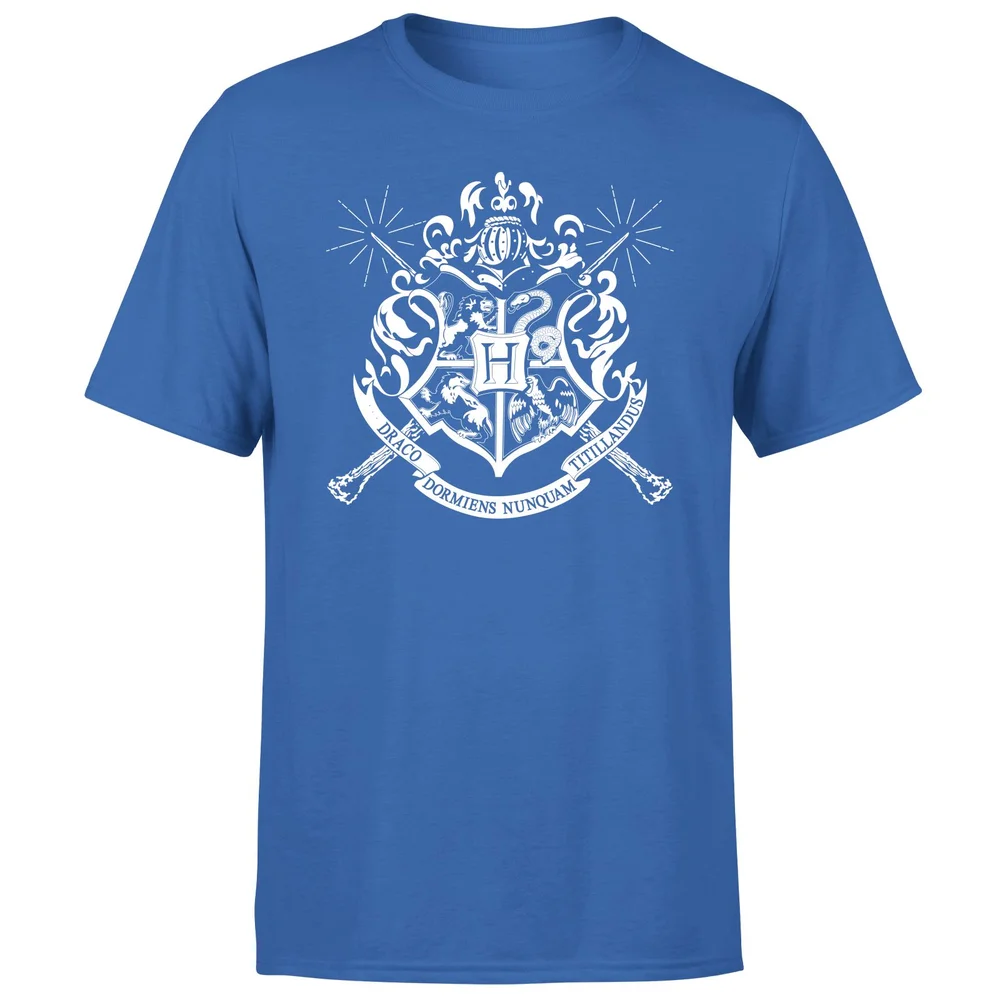 Harry Potter Hogwarts House Crest Men's T-Shirt - Blue - S Image 1