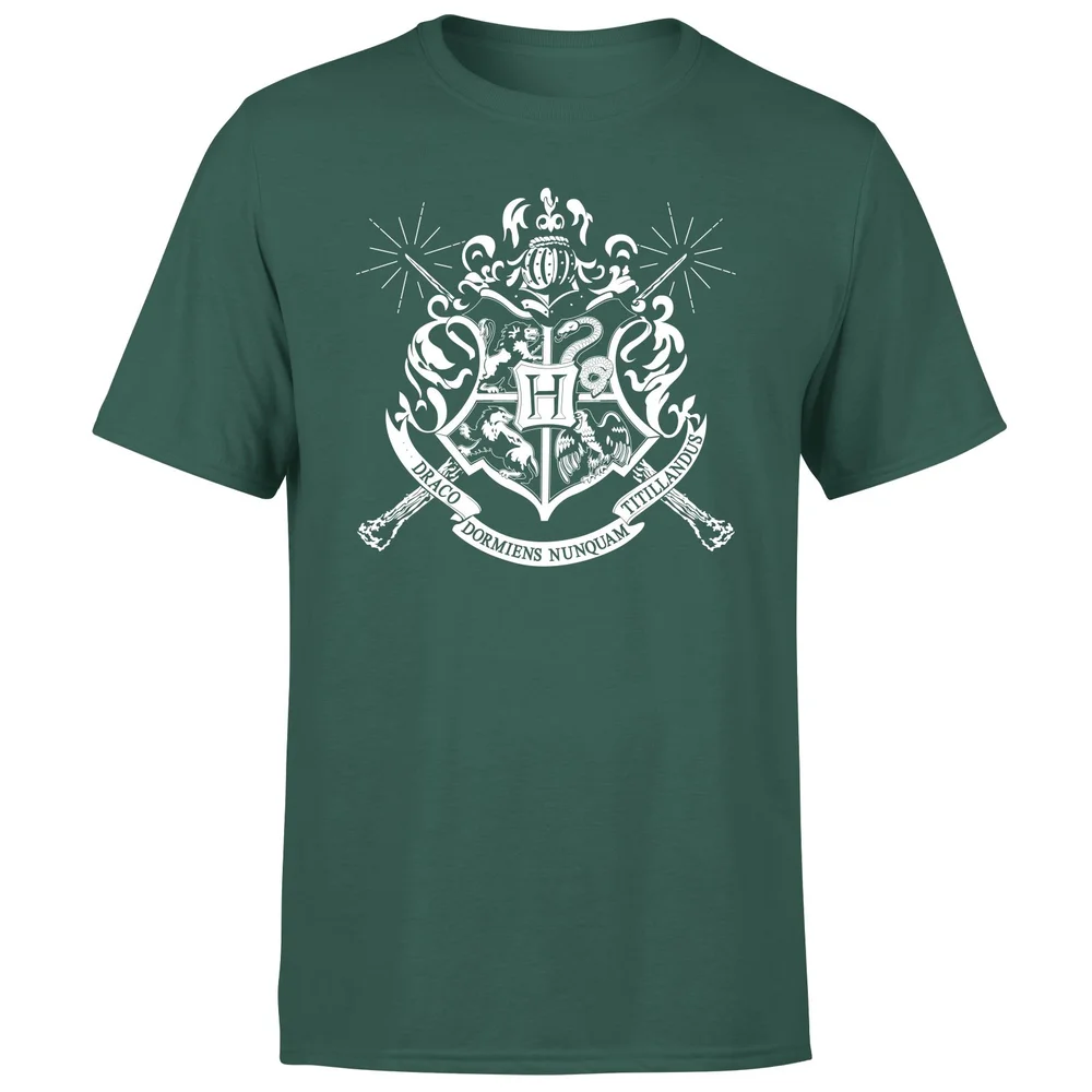 Harry Potter Hogwarts House Crest Men's T-Shirt - Green - S Image 1
