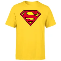 Official Superman Shield Men's T-Shirt - Yellow - undefined undefined