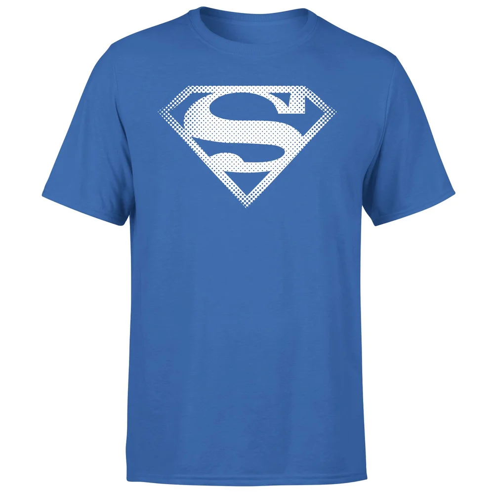 Superman Spot Logo Men's T-Shirt - Blue - S Image 1