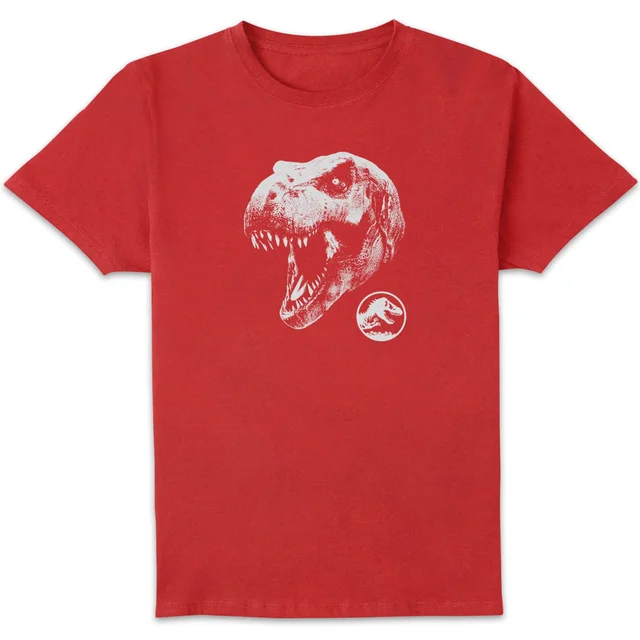 Jurassic Park T Rex Men's T-Shirt - Red