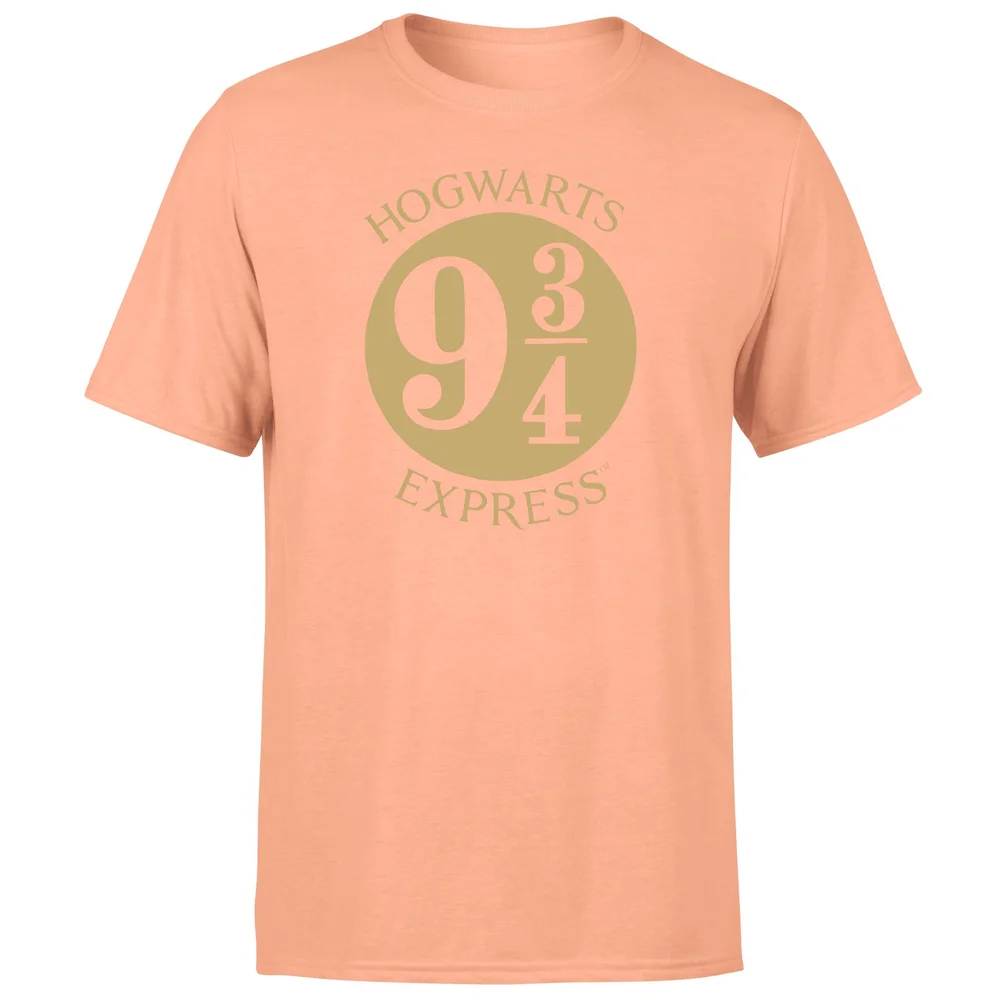 Harry Potter Platform Men's T-Shirt - Coral - S Image 1