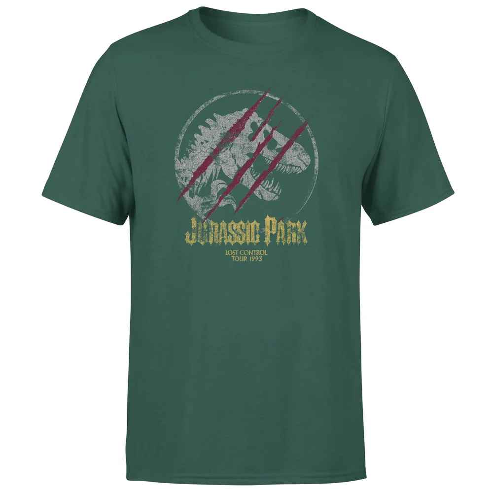 Jurassic Park Lost Control Men's T-Shirt - Green - S Image 1