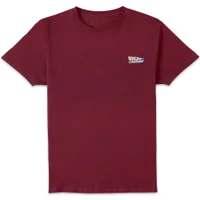 Back To The Future Men's T-Shirt - Burgundy - undefined undefined