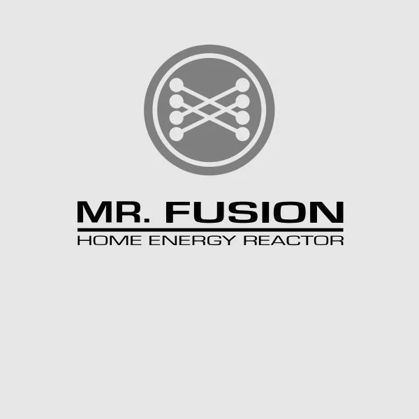 Back To The Future Mr Fusion Women's T-Shirt - Grey