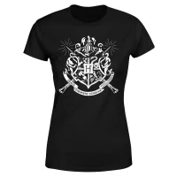 Harry Potter Hogwarts House Crest Women's T-Shirt - Black - undefined undefined