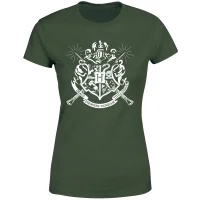 Harry Potter Hogwarts House Crest Women's T-Shirt - Green - undefined undefined