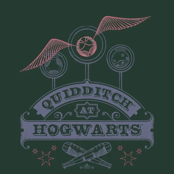 Harry Potter Quidditch At Hogwarts Women's T-Shirt - Green