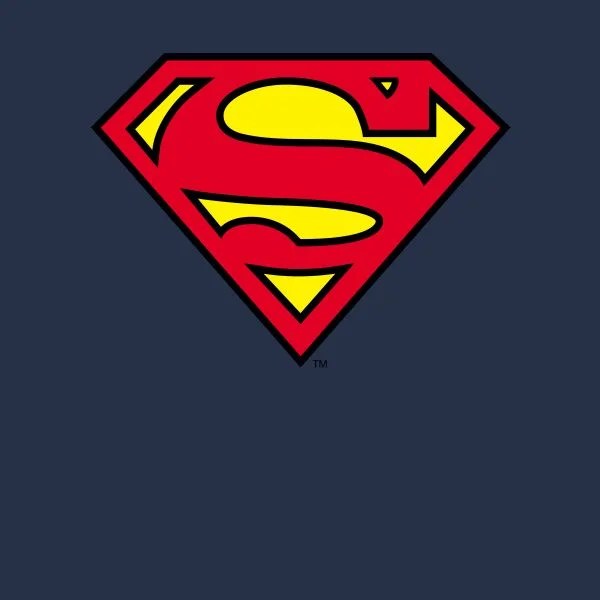 Official Superman Shield Women's T-Shirt - Navy