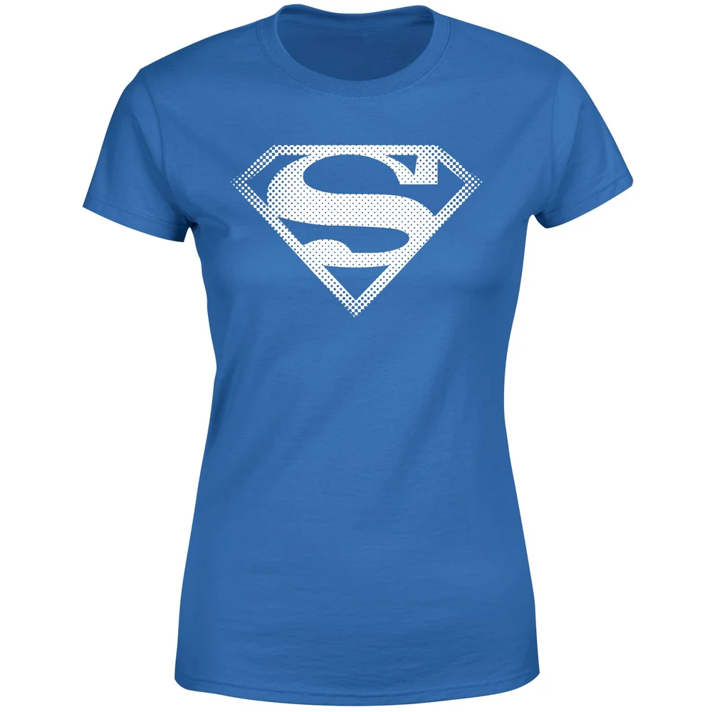 Superman Spot Logo Women's T-Shirt - Blue - XS Image 1