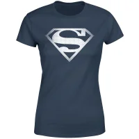 Superman Spot Logo Women's T-Shirt - Navy - undefined undefined