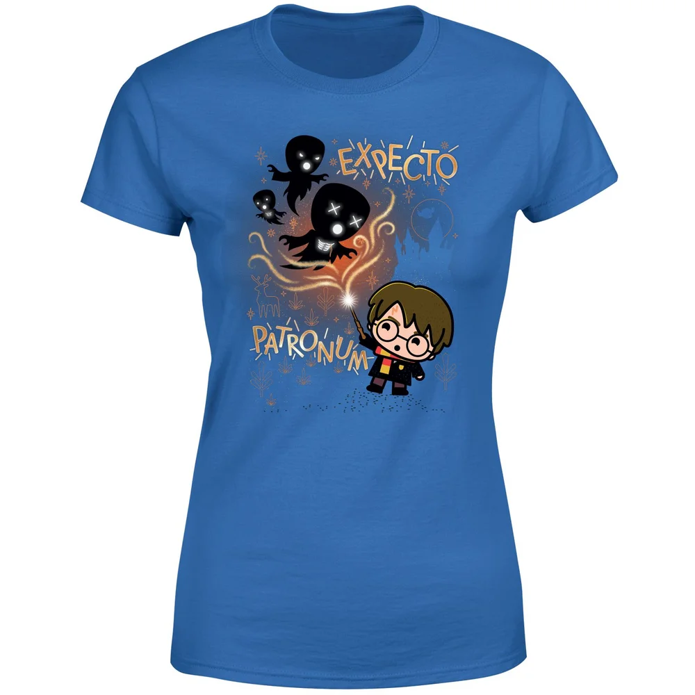 Harry Potter Kids Expecto Patronum Women's T-Shirt - Blue - XS Image 1