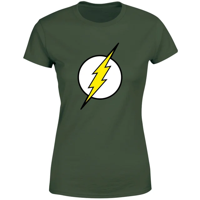 Justice League Flash Logo Women's T-Shirt - Green