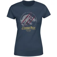 Jurassic Park Lost Control Women's T-Shirt - Navy - undefined undefined