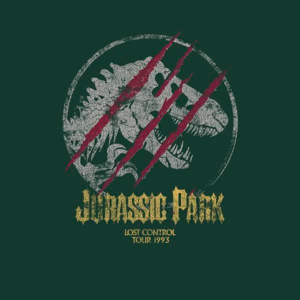 Jurassic Park Lost Control Women's T-Shirt - Green
