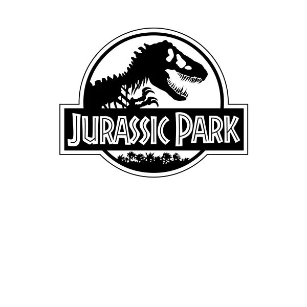 Jurassic Park Logo Women's T-Shirt - White