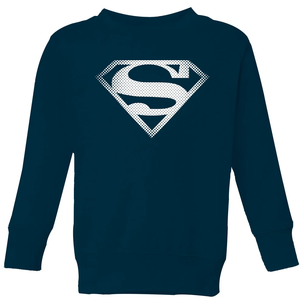 Superman Spot Logo Kids' Sweatshirt - Navy - 3-4 Years Image 1