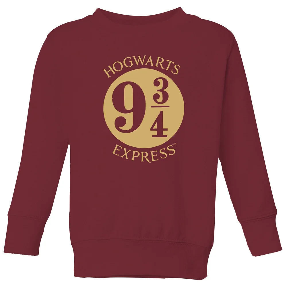 Harry Potter Platform Kids' Sweatshirt - Burgundy - 3-4 Years Image 1