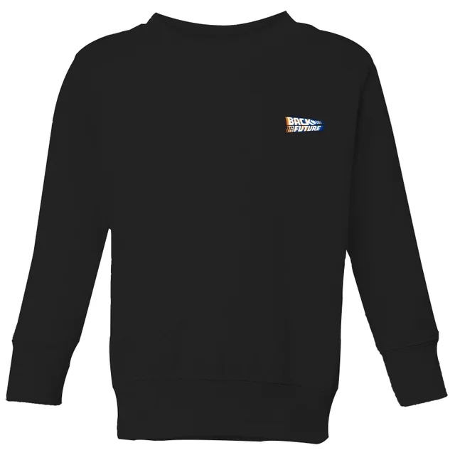 Back To The Future Kids' Sweatshirt - Black