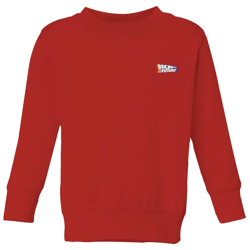 Back To The Future Kids' Sweatshirt - Red - 5-6 Years Image 1