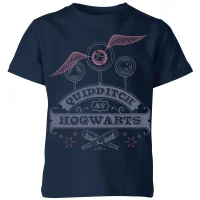Harry Potter Quidditch At Hogwarts Kids' T-Shirt - Navy