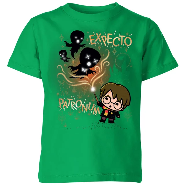 Harry Potter Kids Expecto Patronum Kids' T-Shirt - Green