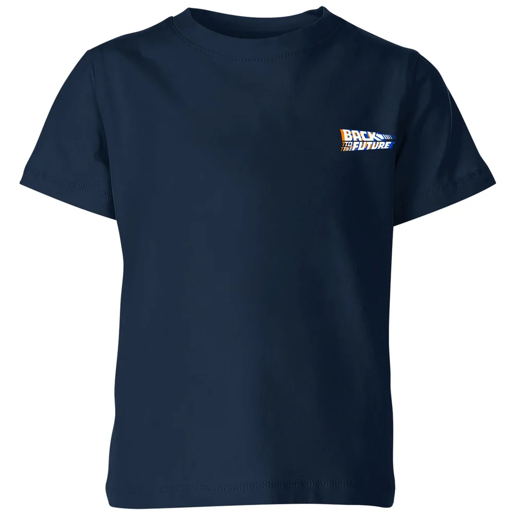Back To The Future Kids' T-Shirt - Navy - 3-4 Years Image 1