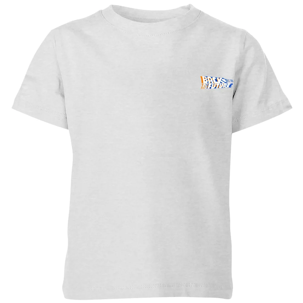 Back To The Future Kids' T-Shirt - Grey - 3-4 Years Image 1