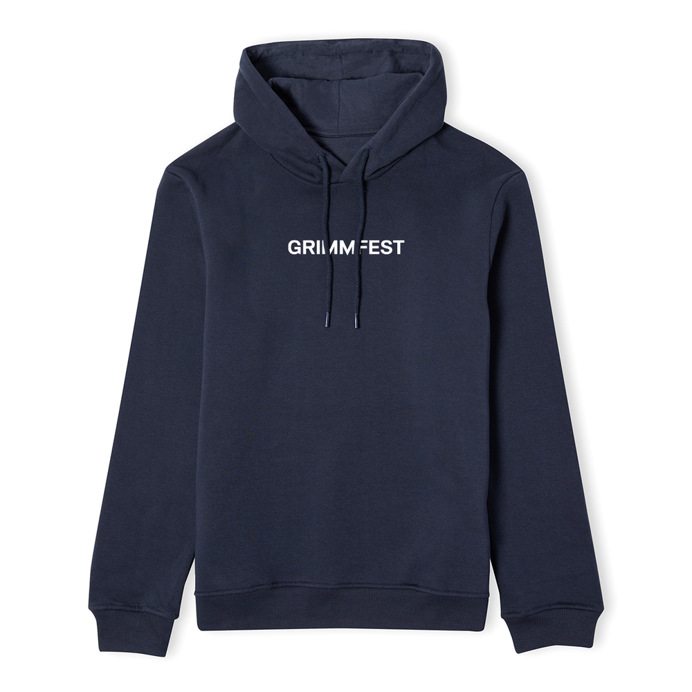 Grimmfest 2022 Embroidered Logo Hoodie - Navy - S Image 1