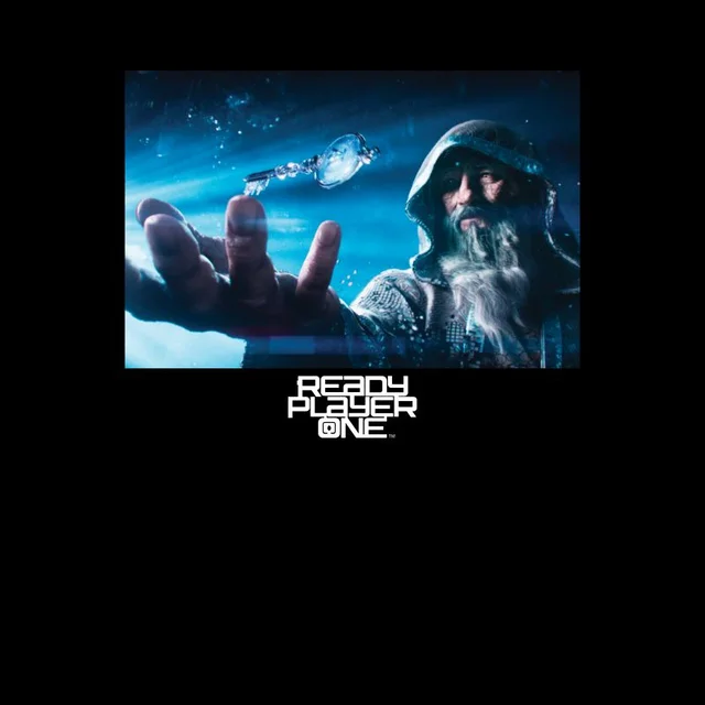 Ready Player One James Halliday Men's T-Shirt - Black