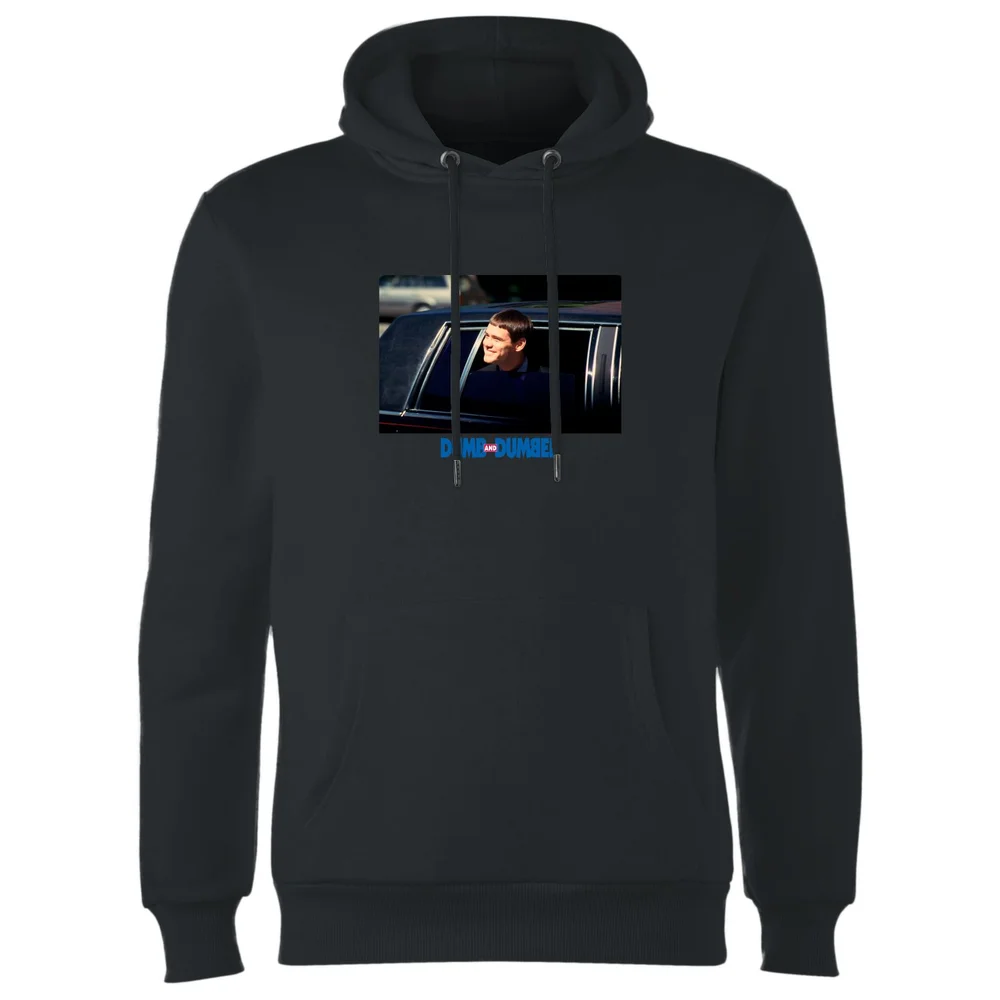 Dumb and Dumber Lloyd Christmas Hoodie - Black - S Image 1